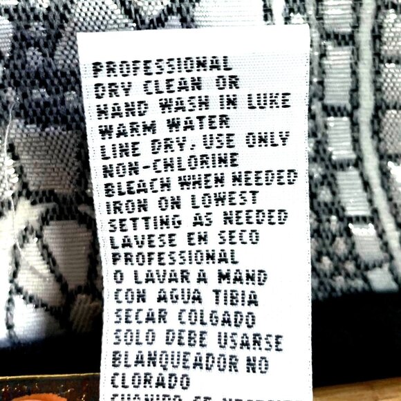 Elite Champagne 2 PC Blazer Shell Silver Brocade Mother of Bride Church Size 10 - Picture 10 of 10